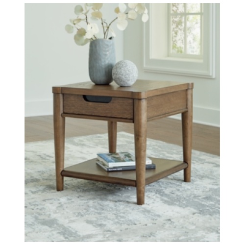 Roanhowe End Table, Brown