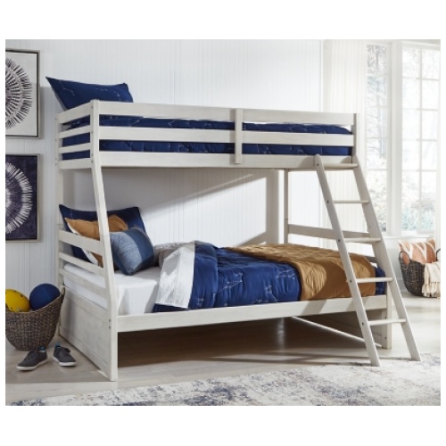 Robbinsdale Twin over Full Bunk Bed, Antique White