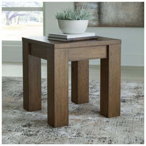 Rosswain End Table, Warm Brown