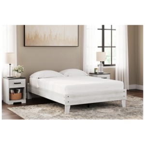 Shawburn Full Platform Bed, Whitewash