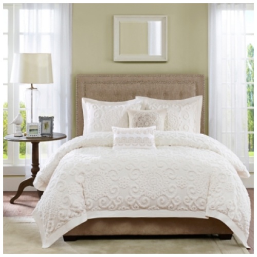 Sonoma King/California King Duvet Mini Set, Ivory