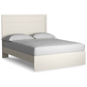 Stelsie Queen Panel Bed, White