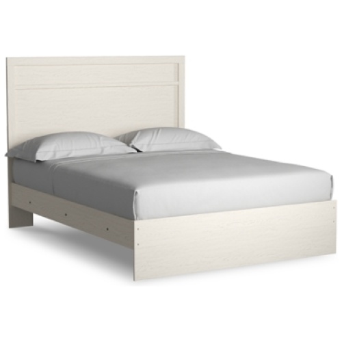 Stelsie Queen Panel Bed, White