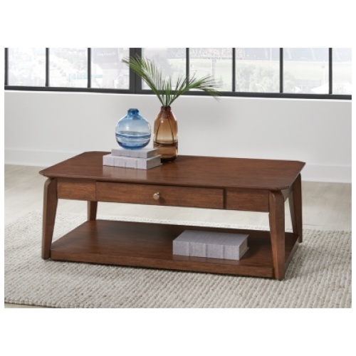 Trenmour Coffee Table, Medium Brown