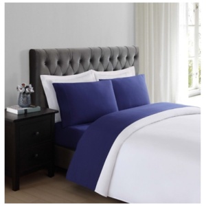 Truly Soft Everyday Full Sheet Set, Navy