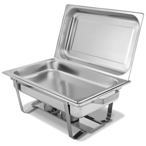 2 Packs Chafing 9 Quart Stainless Rectangular Chafer Buffet