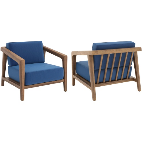 Bali Patio Club Chair (Set of 2)