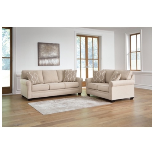 Belcaro Place Sofa and Loveseat, Jute
