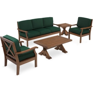 Claremont Sofa Set - Sofa, Two Chairs, Coffee Table and Side Table