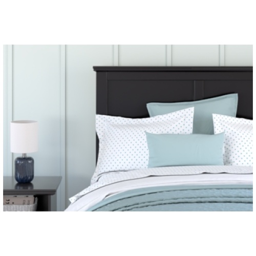 Maribel Full Panel Headboard, Black