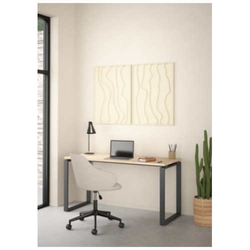 Sign Writing Desk, Jackson Hickory/Gray