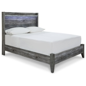 Baystorm Full Panel Bed, Gray