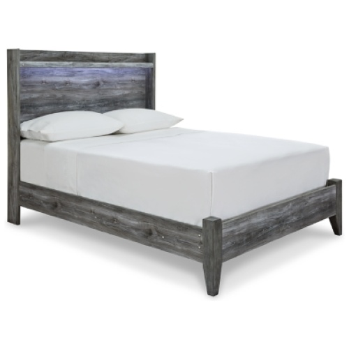 Baystorm Full Panel Bed, Gray