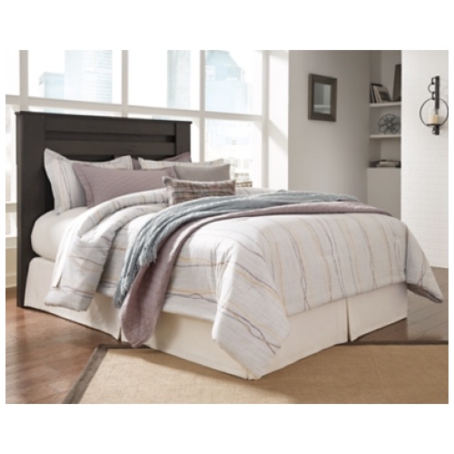 Brinxton Queen Panel Headboard, Charcoal