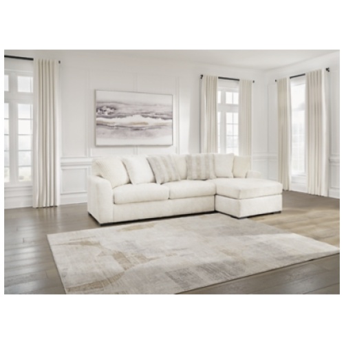 Chessington 2-Piece Sectional with Chaise, Ivory