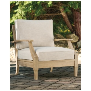 Clare View Outdoor Lounge Chair, Beige