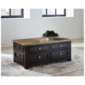 Drazmine Lift-Top Coffee Table, Brown