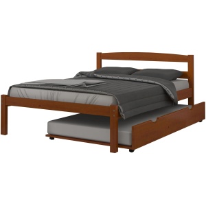 Econo Scandinavian Bed with Twin Trundle