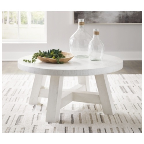 Jallison Coffee Table, Off White