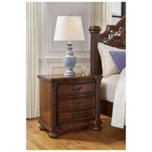 Lavinton 29" 2 Drawer Nightstand, Brown