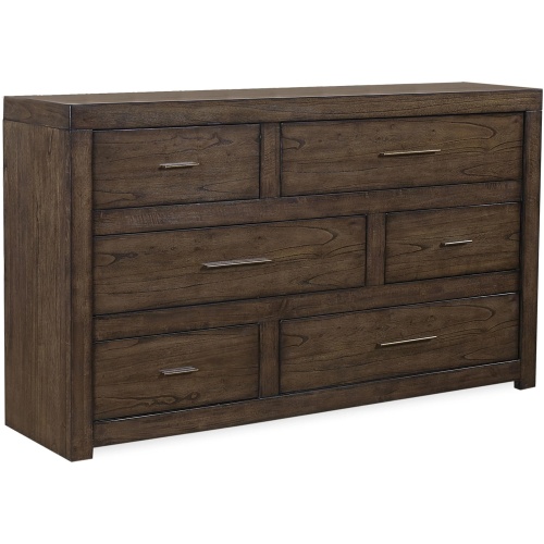Modern Loft 6 Drawer Dresser