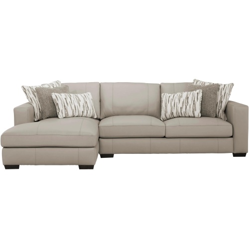 Oaklynn Leather 2-pc. Sofa Chaise