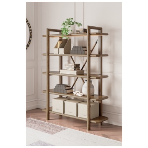 Roanhowe 71" Bookcase, Brown