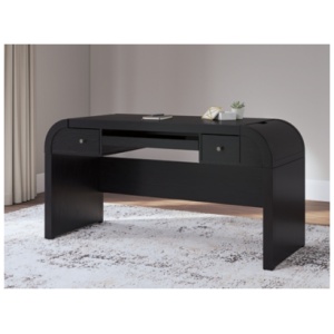 Rowanbeck 60" Home Office Desk, Black