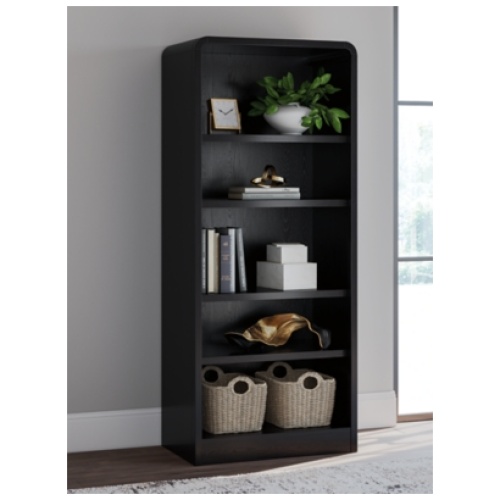 Rowanbeck 72" Bookcase, Black