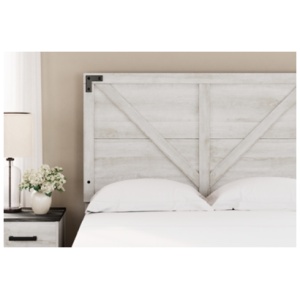 Shawburn Full Crossbuck Panel Headboard, Whitewash