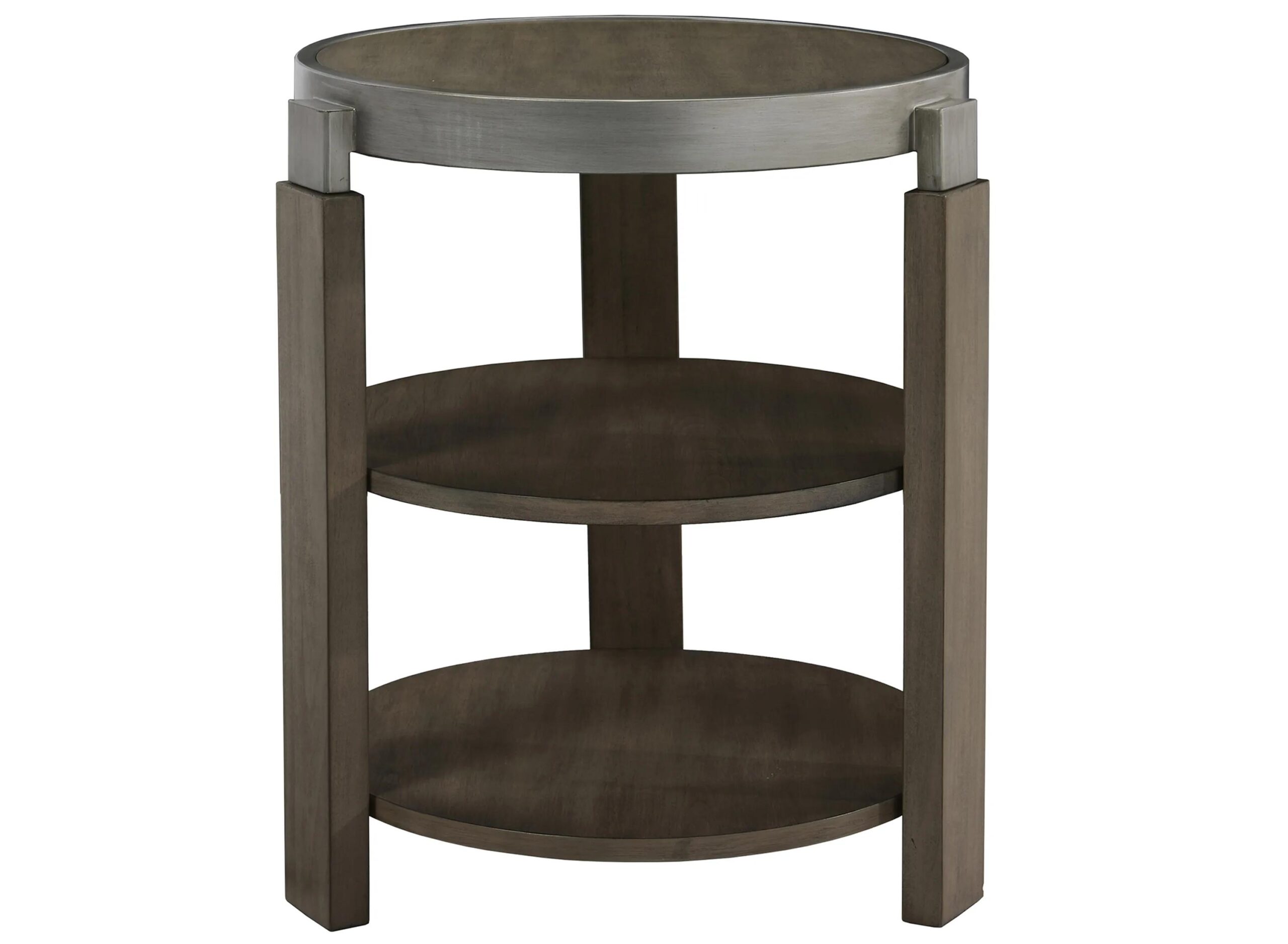 Sutton End Table w/ Shelves