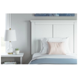 Bostwick Shoals Twin Panel Headboard, White