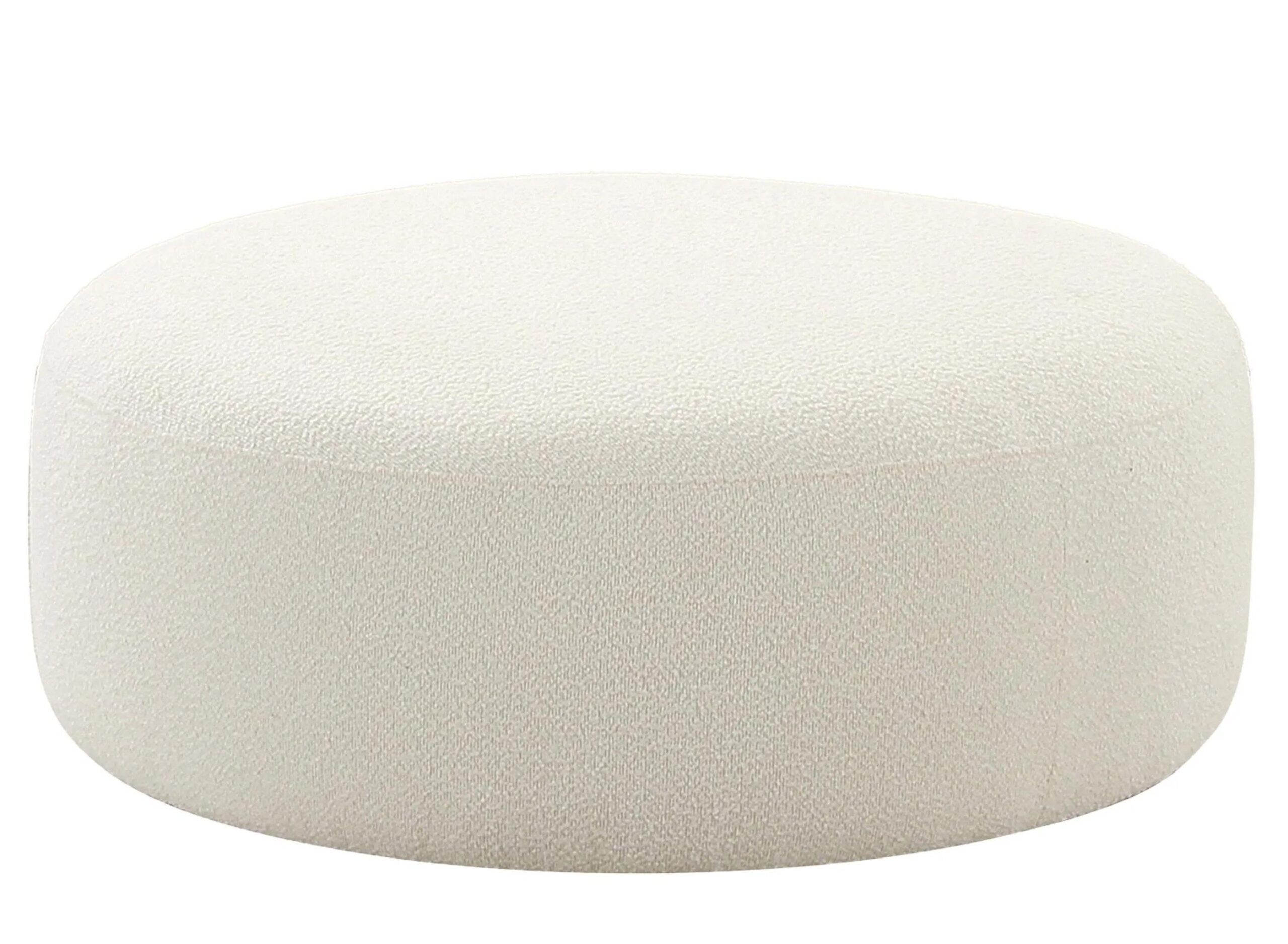 Broohah Boucle Ottoman