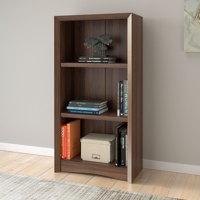 CorLiving Quadra 47" Bookcase, Walnut