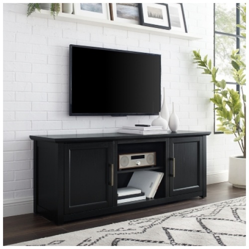 Crosley Furniture Camden 58" TV Stand, Black