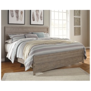 Culverbach King Panel Bed, Gray
