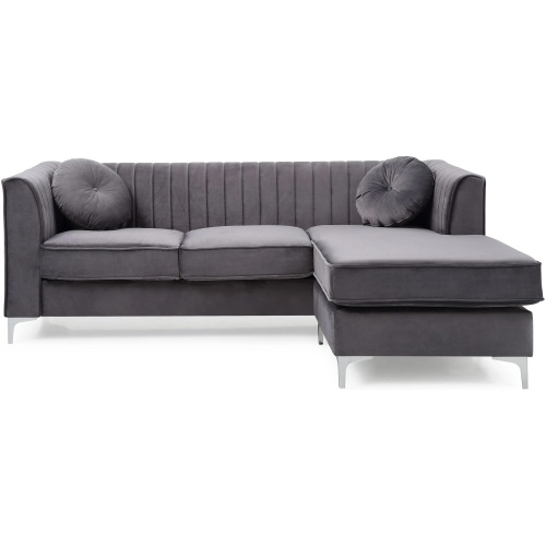 Delray 2-pc. Reversible Sectional Sofa