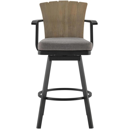 Hazel 40" Outdoor Swivel Counter Stool
