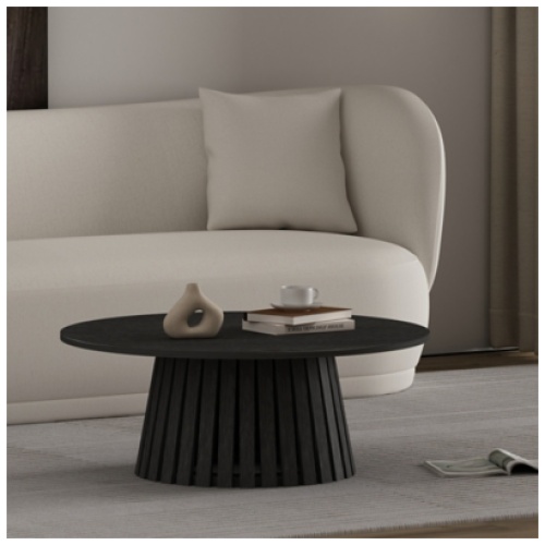 Manhattan Comfort Layla Coffee Table, Black