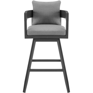 Menorca Outdoor Swivel Counter Stool