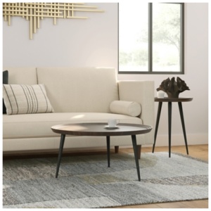 Simpli Home Clairmont Coffee Table, Cognac