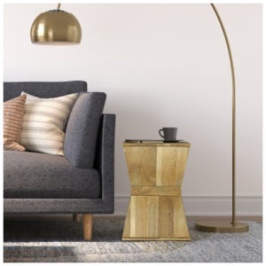 Simpli Home Westfield Side Table, Natural