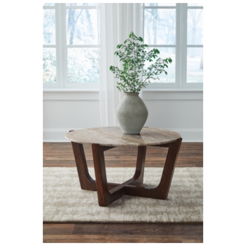 Tanidore Coffee Table, Warm Brown