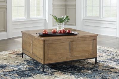 Torlanta Lift-Top Coffee Table, Brown