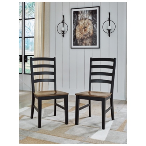 Wildenauer Dining Chair, Brown/Black