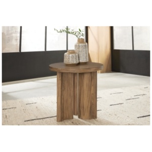 Austanny End Table, Warm Brown