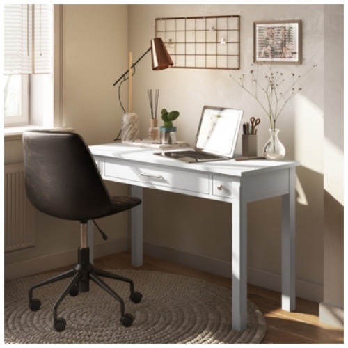 Avalon 47" Writing Desk, White