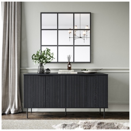 CorLiving Lysander Sideboard Buffet, Black