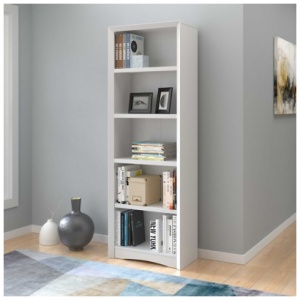 CorLiving Quadra 71" Bookcase, White