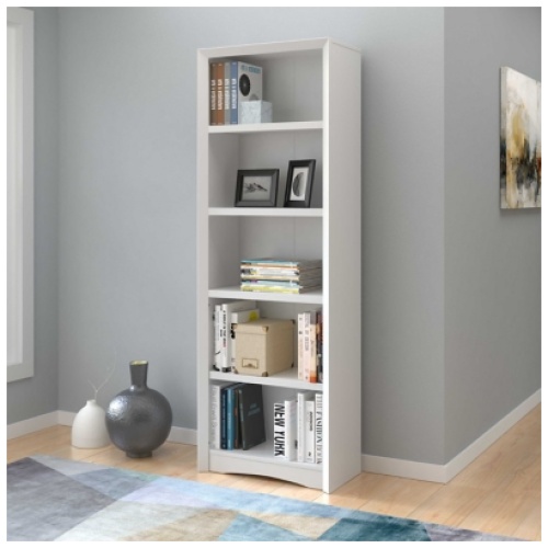 CorLiving Quadra 71" Bookcase, White